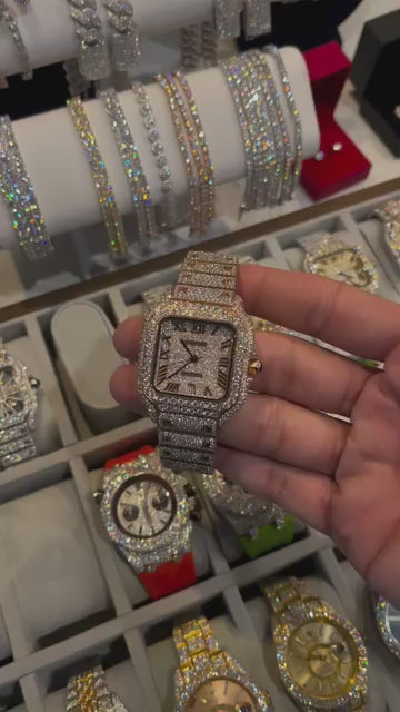 Moissanite VVS Diamond Watch