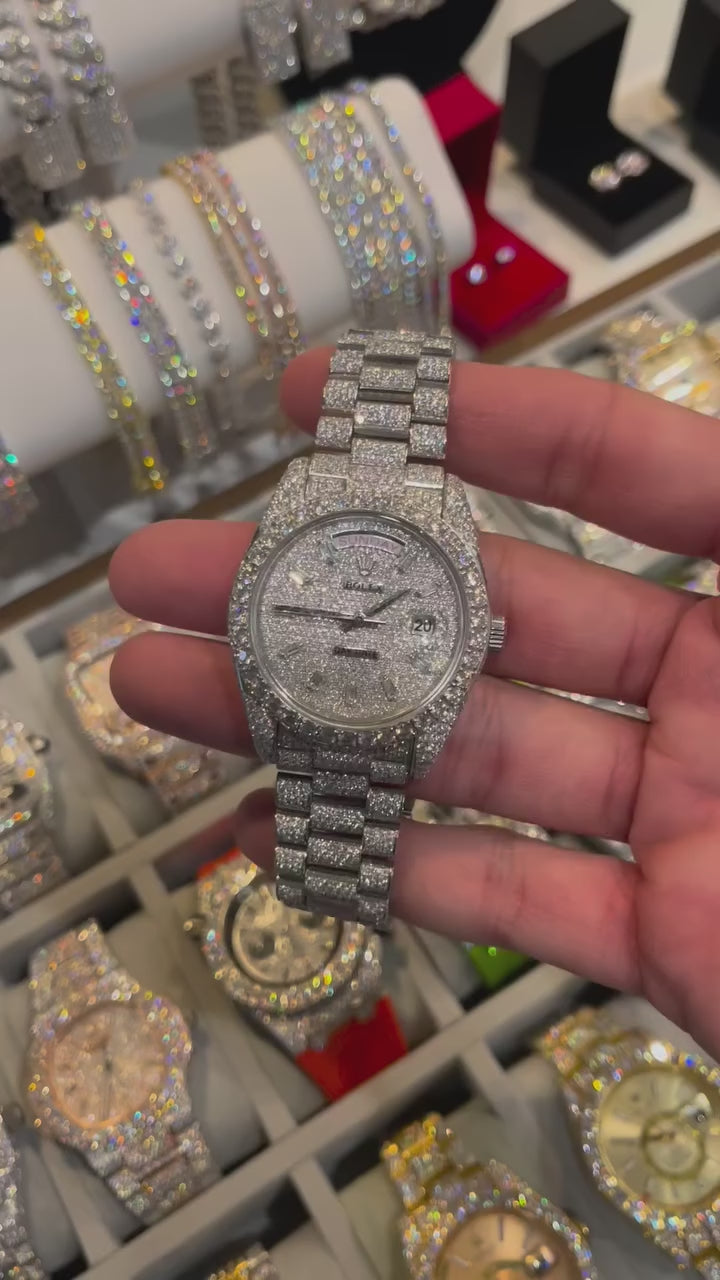 Moissanite VVS Diamond Watch