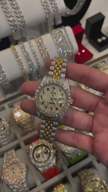 Moissanite VVS Diamond Watch