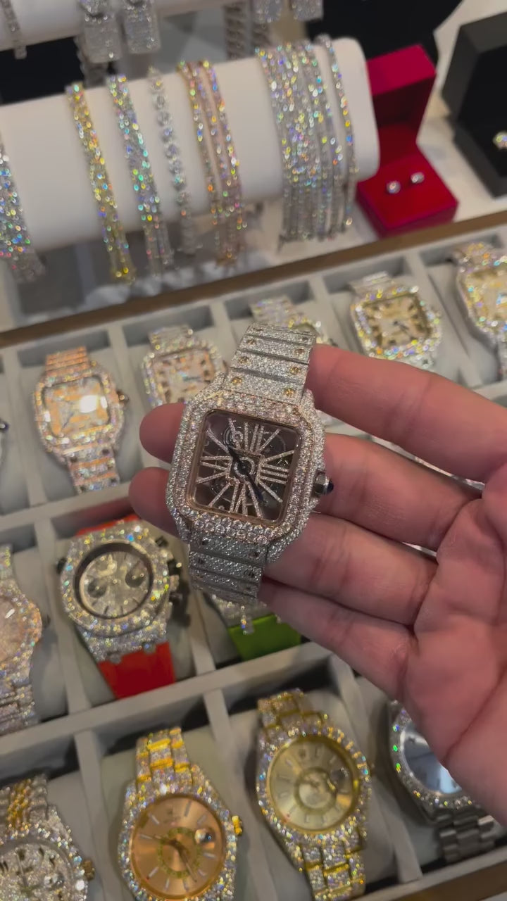 Moissanite VVS Diamond Watch