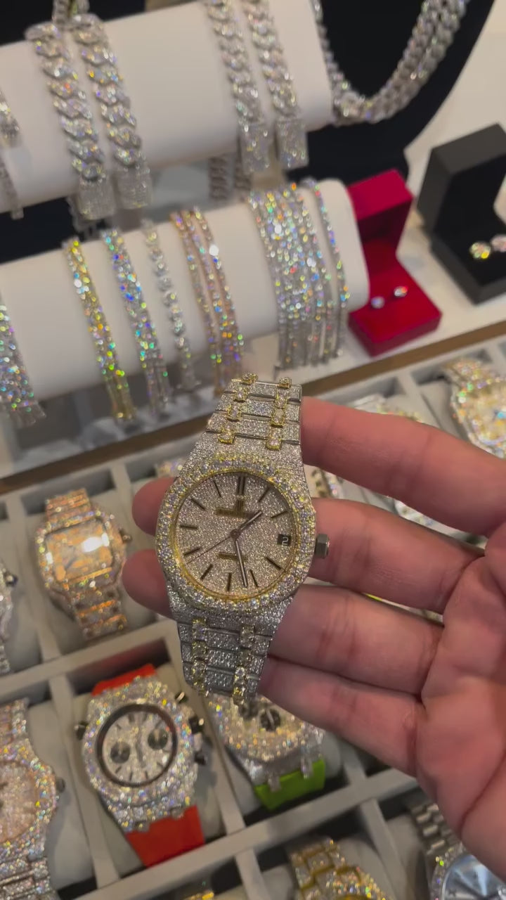 Moissanite VVS Diamond Watch