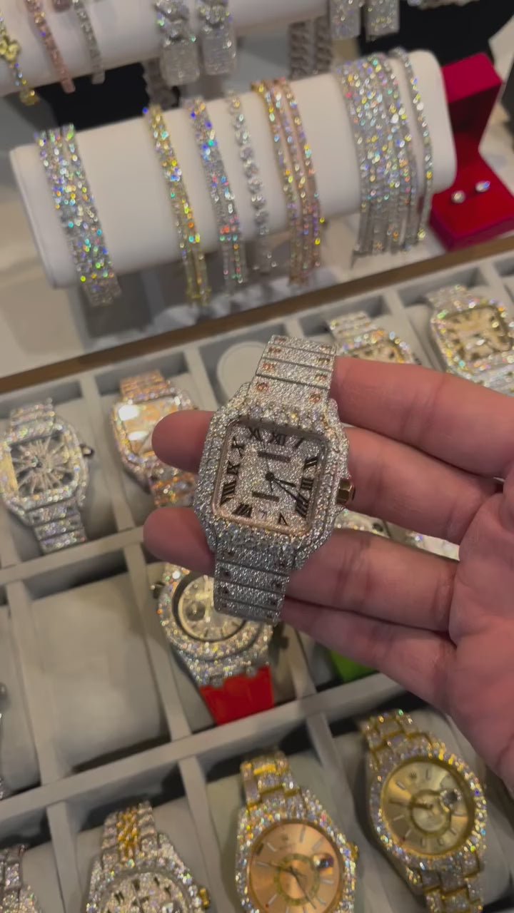 Moissanite VVS Diamond Watch