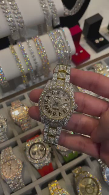 Moissanite VVS Diamond Watch