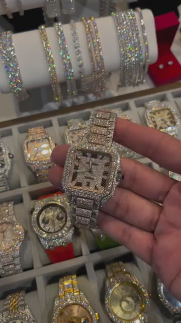 Moissanite VVS Diamond Watch