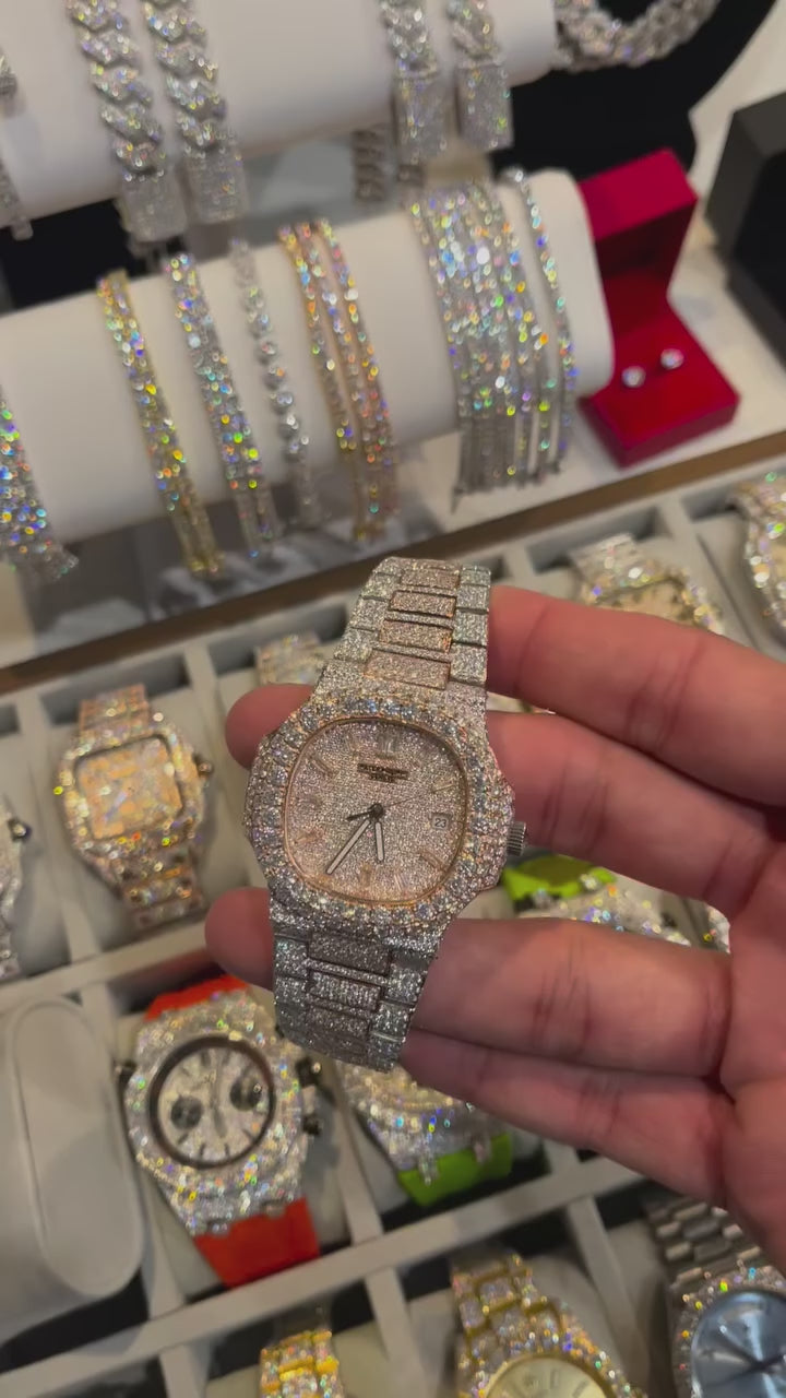 Moissanite VVS Diamond Watch