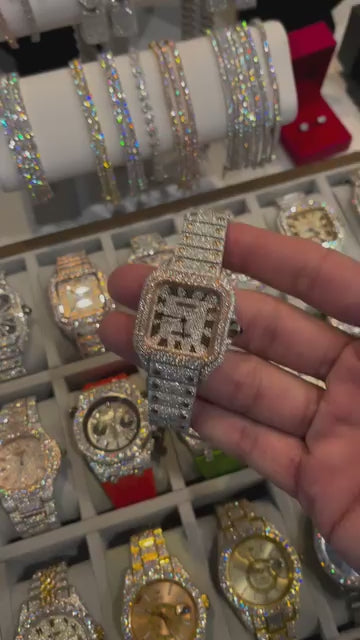 Moissanite VVS Diamond Watch
