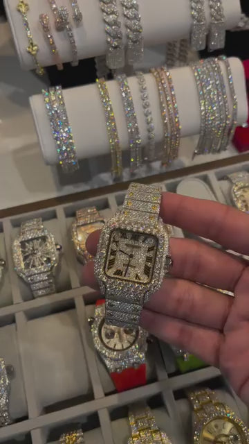 Moissanite VVS Diamond Watch