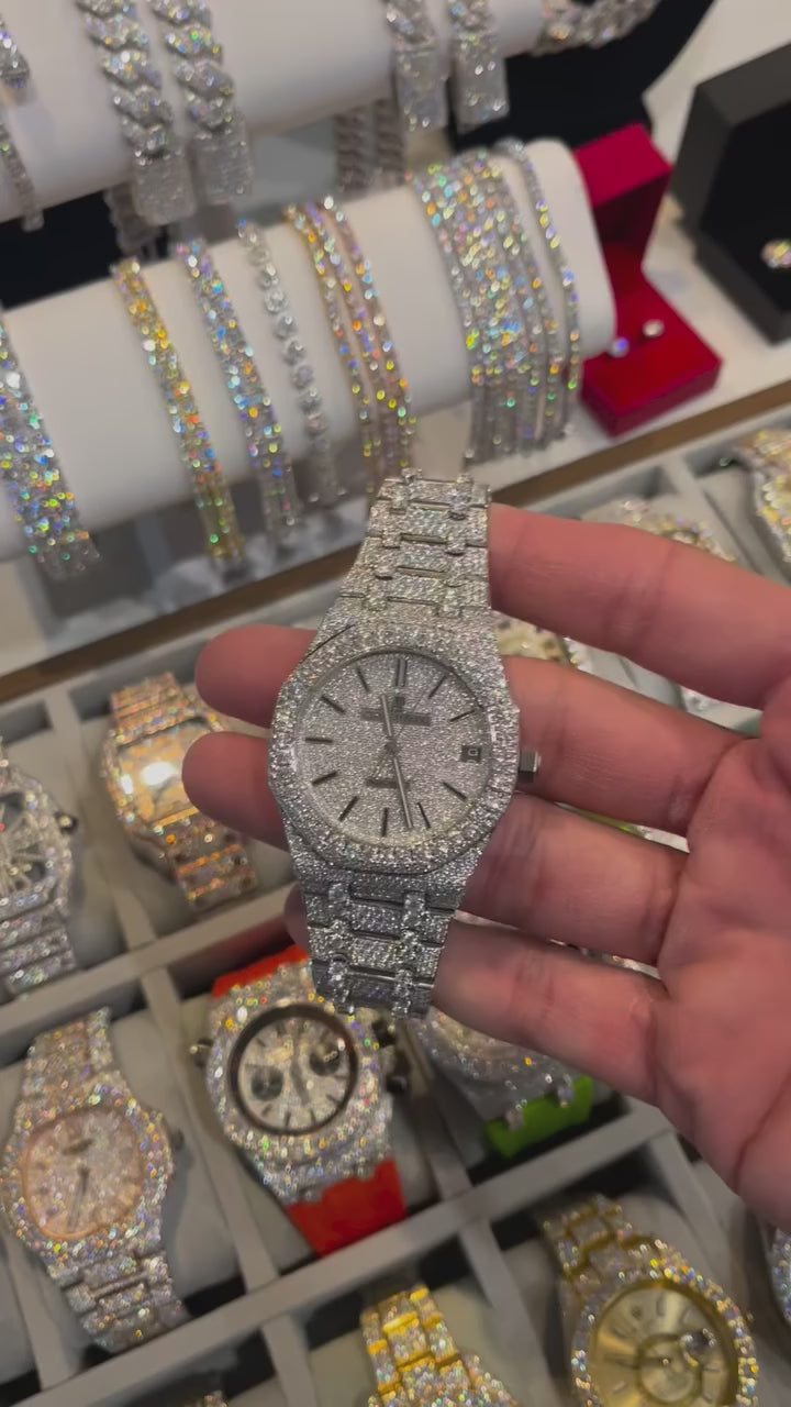 Moissanite VVS Diamond Watch