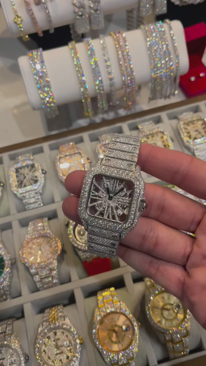 Moissanite VVS Diamond Watch