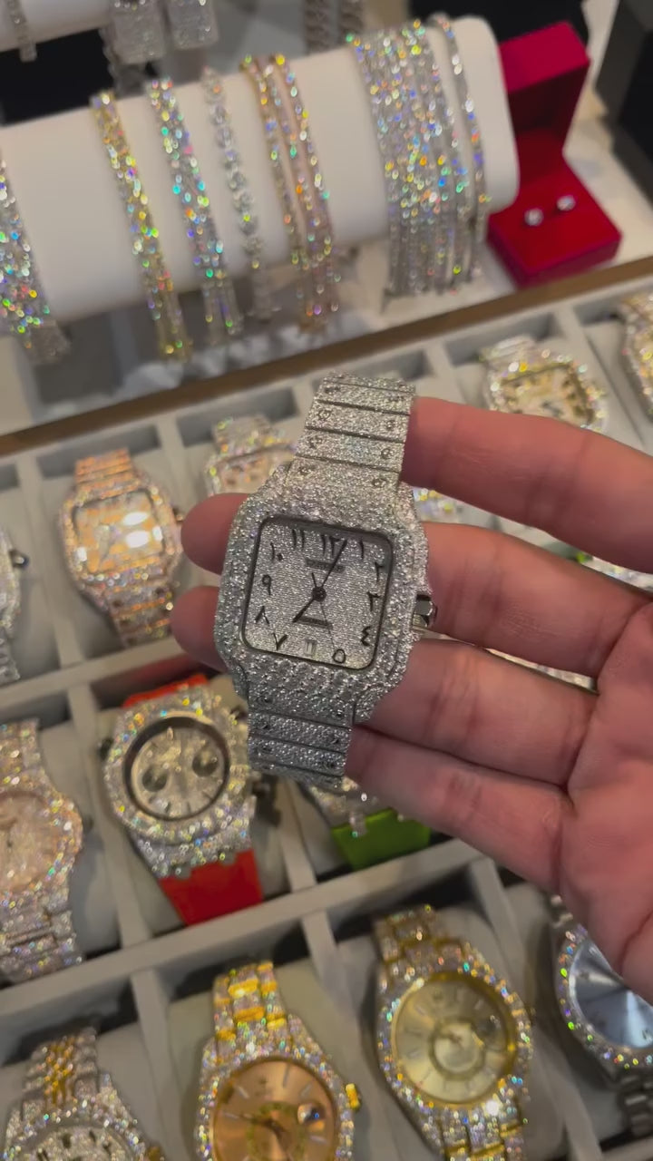 Moissanite VVS Diamond Watch